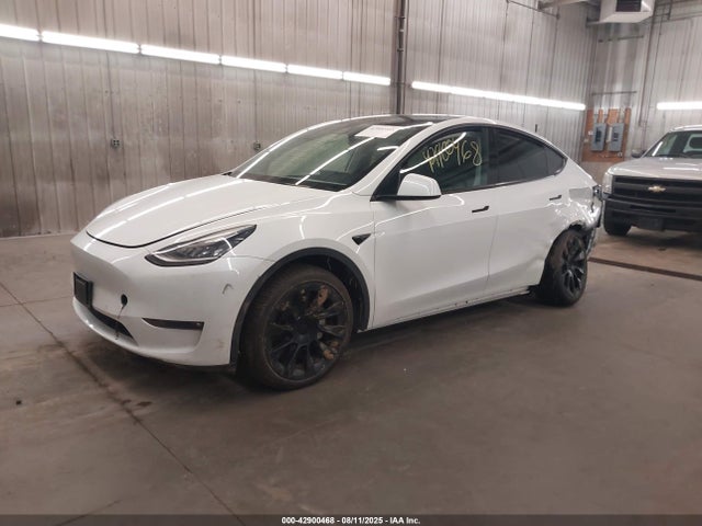 2022 TESLA MODEL Y 7SAYGDEE2NF421014 Photo 1