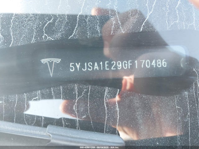 2016 TESLA MODEL S 5YJSA1E29GF170486 Photo 8