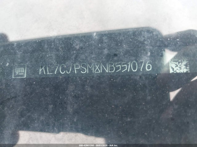 KL7CJPSM8NB551076 Chevrolet le2