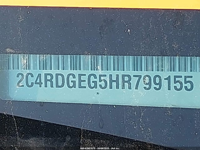 2C4RDGEG5HR799155 Dodge Grand Caravan
