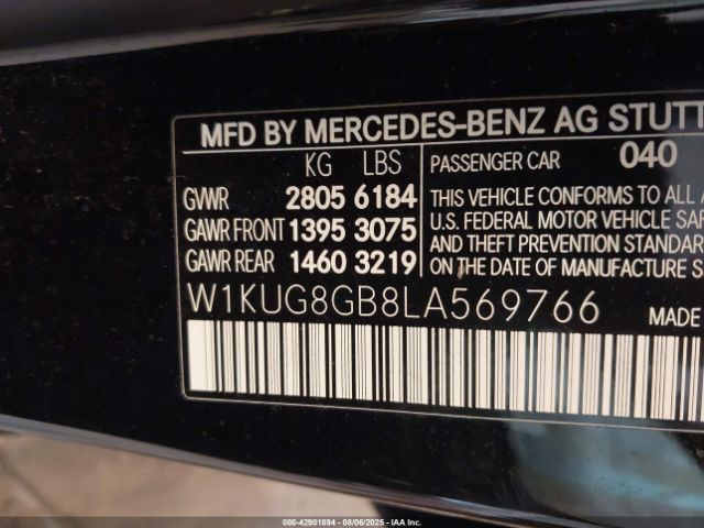 2020 MERCEDES-BENZ S 560 W1KUG8GB8LA569766 Photo 8