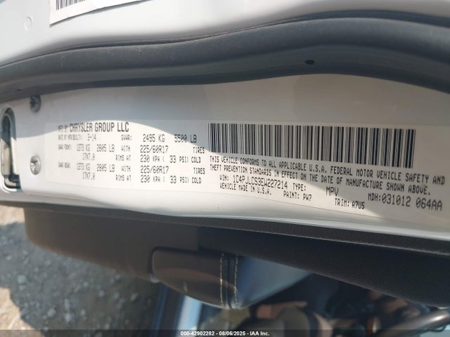 Jeep 2014 2014 1C4PJLCS3EW227214 Image 9