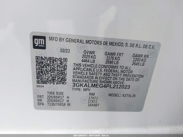 GMC lsd 2023 3GKALMEG4PL212023 Image 9
