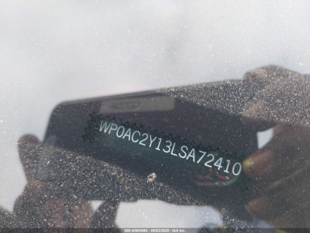 2020 PORSCHE TAYCAN WP0AC2Y13LSA72410 Photo 8