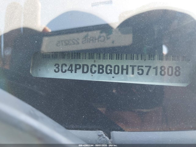 3C4PDCBG0HT571808 Dodge 2017