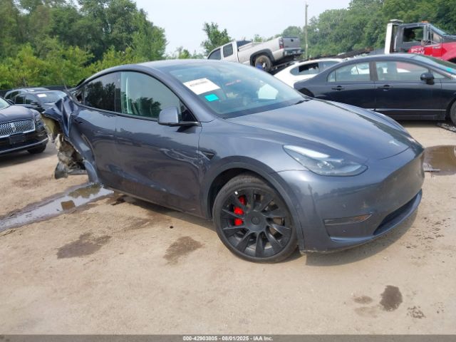 2022 TESLA MODEL Y 7SAYGDEF0NF545923 Photo 0