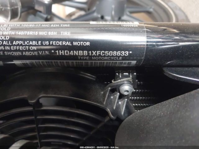 2015 HARLEY-DAVIDSON XG750 1HD4NBB1XFC508633 Photo 9