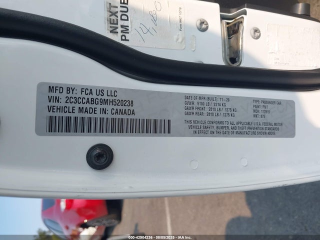 Chrysler 300 2021 2C3CCABG9MH520238 Image 9