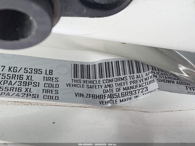 ZFBHRFAB5L6R93723 RAM Promaster City