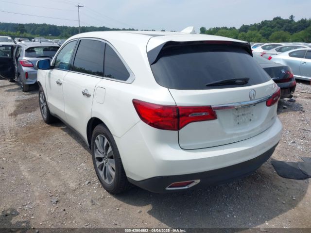 2016 ACURA MDX 5FRYD4H40GB042149 Photo 2