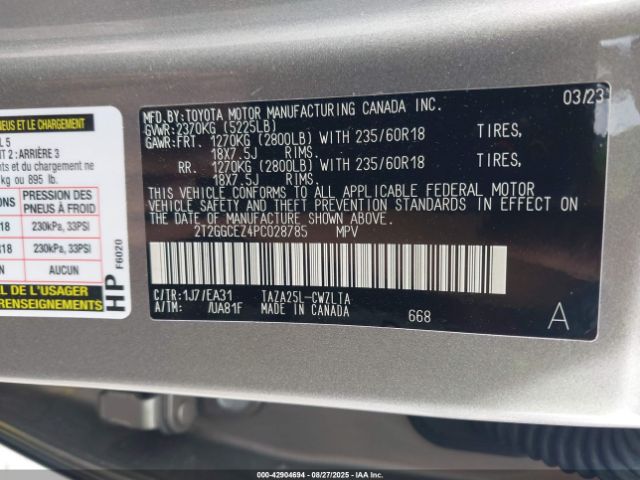 2023 LEXUS NX 350 2T2GGCEZ4PC028785 Photo 8
