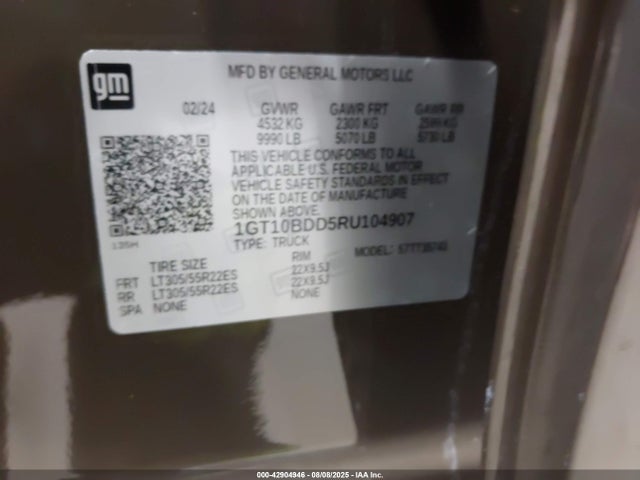 GMC xrj + eti 2024 1GT10BDD5RU104907 Image 9