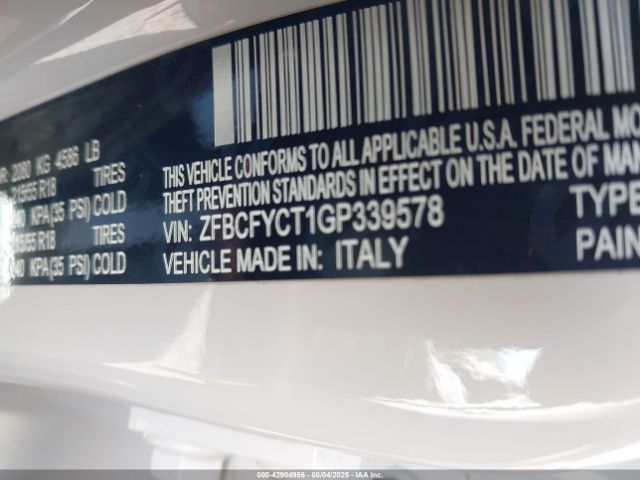 2016 FIAT 500X ZFBCFYCT1GP339578 Photo 8