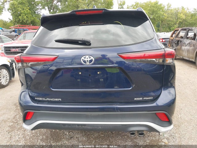 Продажа на аукционе авто 2021 Toyota Highlander Xse, vin: 5TDLZRBH0MS104081, номер лота: 42905018