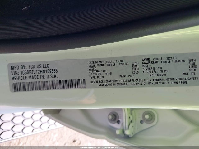 RAM 2024 2024 1C6SRFJT2RN109383 Image 9