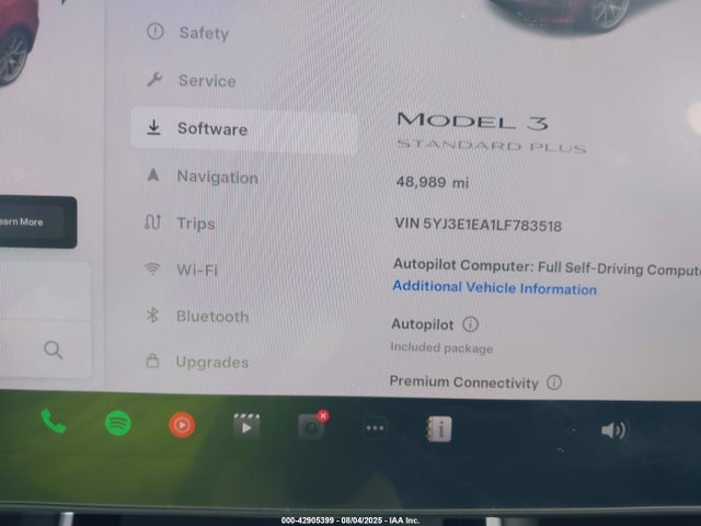 Tesla MODEL 3 2020 5YJ3E1EA1LF783518 Image 15