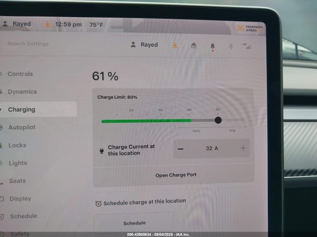5YJ3E1EA3KF482828 Tesla MODEL 3