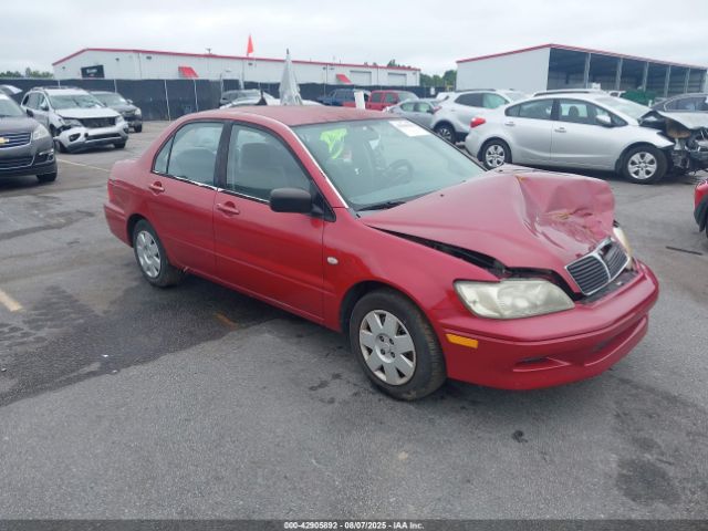 2002 MITSUBISHI LANCER JA3AJ26E22U074434