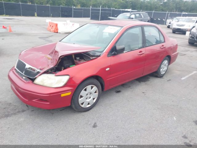 2002 MITSUBISHI LANCER JA3AJ26E22U074434 Photo 1