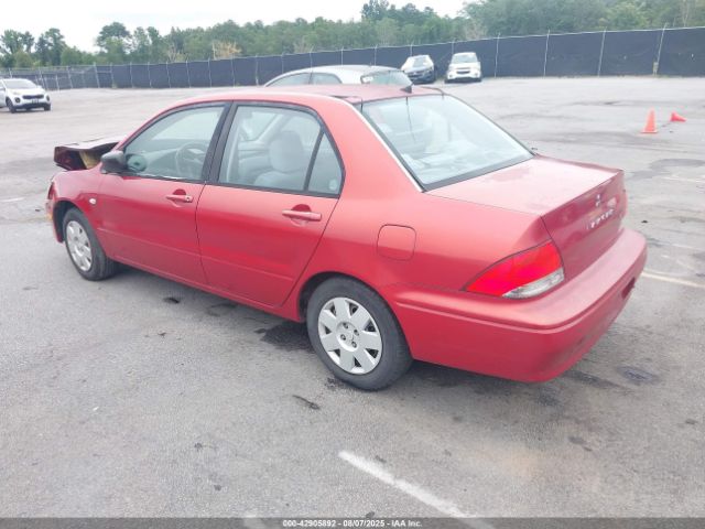 2002 MITSUBISHI LANCER JA3AJ26E22U074434 Photo 2