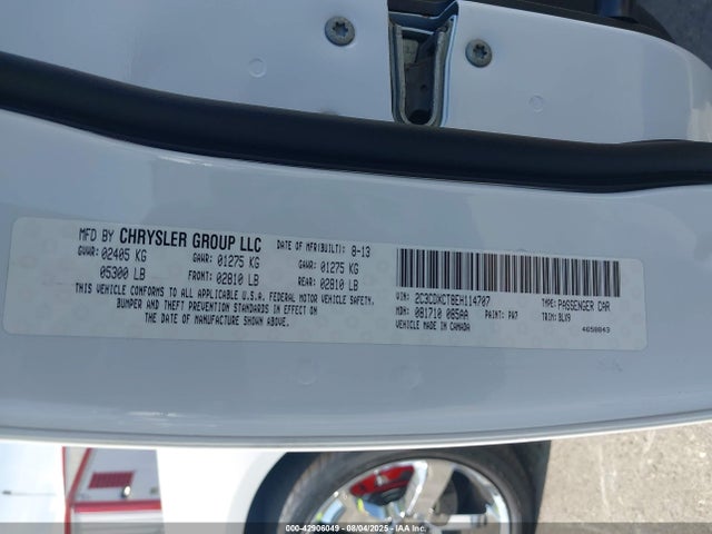 Dodge 2014 2014 2C3CDXCT8EH114707 Image 9