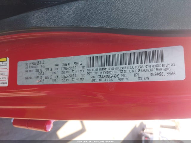 Jeep Wrangler 2016 1C4BJWFG4GL244806 Image 9