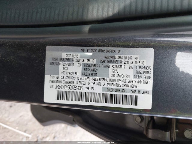 JM3KE4DY5G0751436 Mazda py