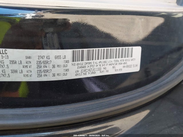 Chrysler Voyager 2020 2C4RC1AG7LR111333 Image 9
