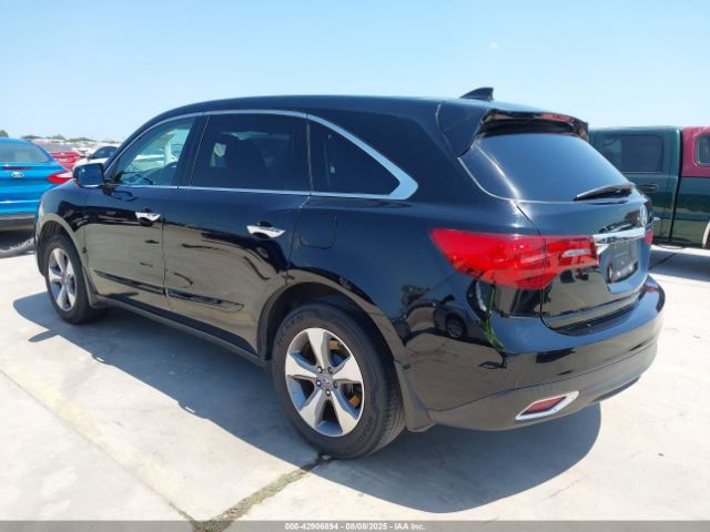 2014 ACURA MDX 5FRYD4H23EB037877 Photo 2