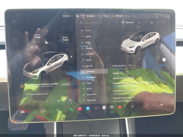 2019 TESLA MODEL 3 5YJ3E1EA2KF429392 Photo 6