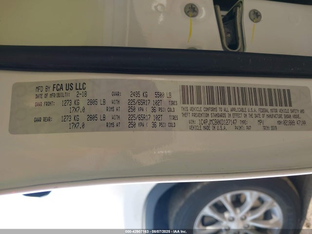 Jeep Cherokee 2019 1C4PJMCB0KD127147 Image 9