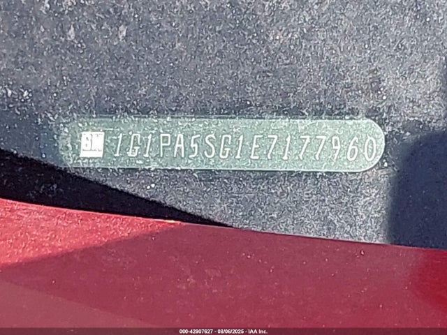 1G1PA5SG1E7177960 Chevrolet lwe