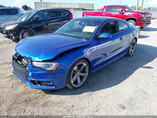 2015 AUDI S5 WAUGGAFR7FA048648 Photo 1