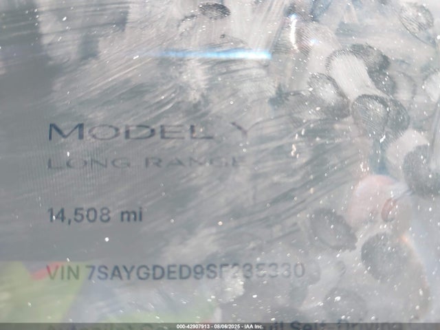 2025 TESLA MODEL Y 7SAYGDED9SF235330 Photo 6