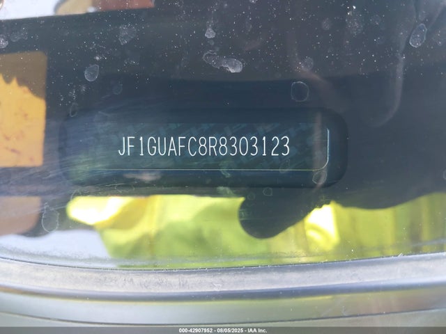 JF1GUAFC8R8303123 Subaru na
