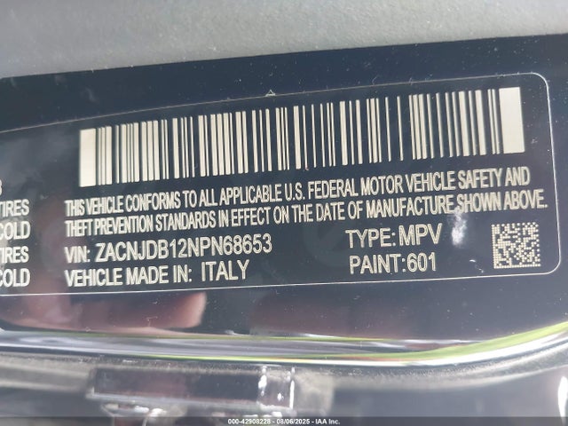 ZACNJDB12NPN68653 Jeep Renegade