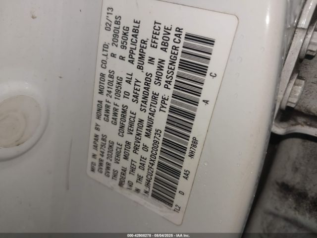 2013 ACURA TSX JH4CU2F4XDC009735 Photo 8