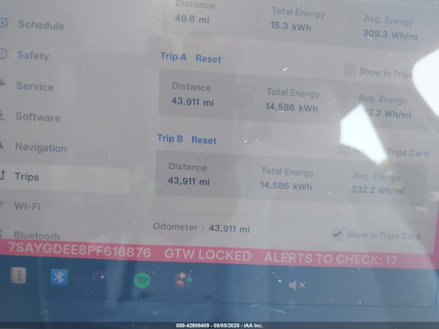 2023 TESLA MODEL Y 7SAYGDEE8PF616876 Photo 6