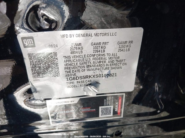 2025 CADILLAC CT5 1G6DS5RKXS0107821 Photo 8