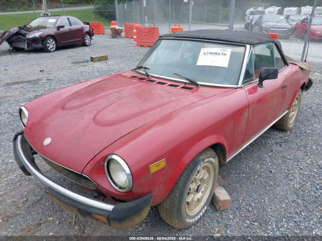 1982 FIAT 124 ZFAAS00B1C8188623 Photo 1