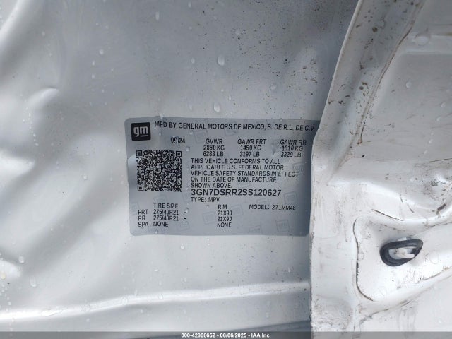 Chevrolet x0c+ec3 2025 3GN7DSRR2SS120627 Image 9