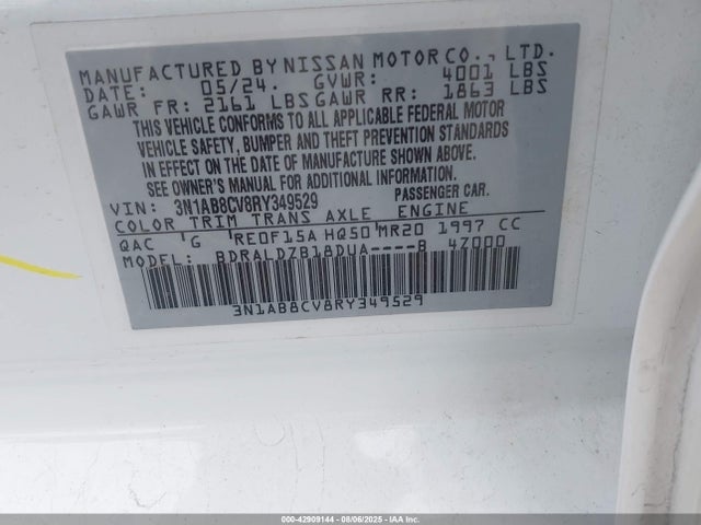 Nissan 2024 2024 3N1AB8CV8RY349529 Image 9