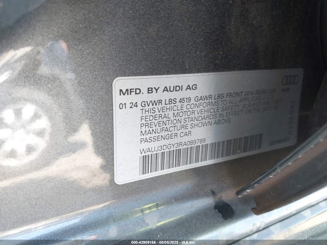 2024 AUDI S3 WAUJ3DGY3RA089789 Photo 8