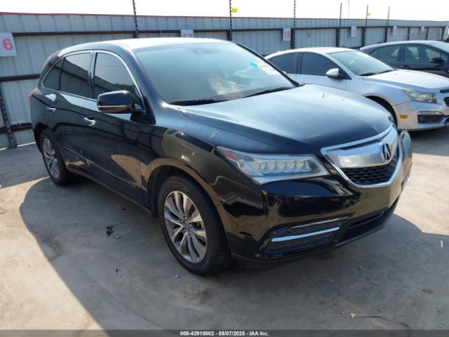 2015 ACURA MDX 5FRYD4H40FB026385 Photo 0