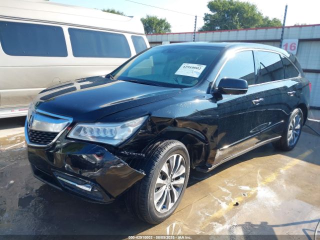2015 ACURA MDX 5FRYD4H40FB026385 Photo 1