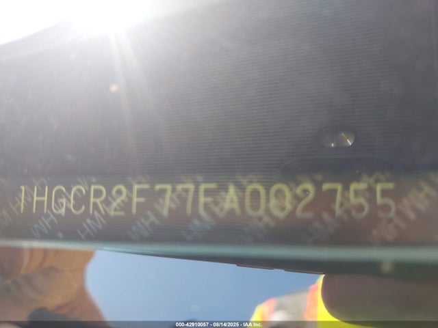 Honda k24w1 2015 1HGCR2F77FA002755 Image 9