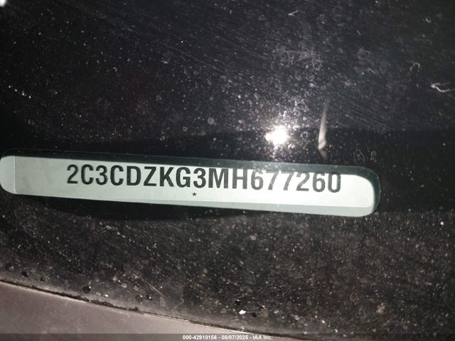 Dodge 2021 2021 2C3CDZKG3MH677260 Image 9