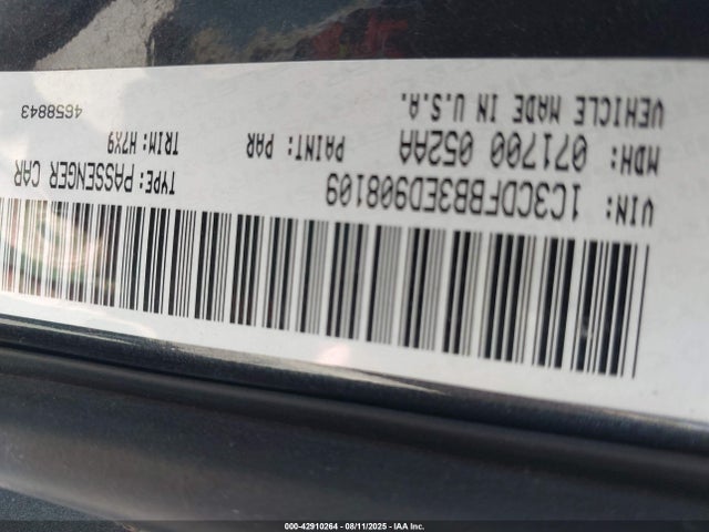 1C3CDFBB3ED908109 Dodge DART SXT