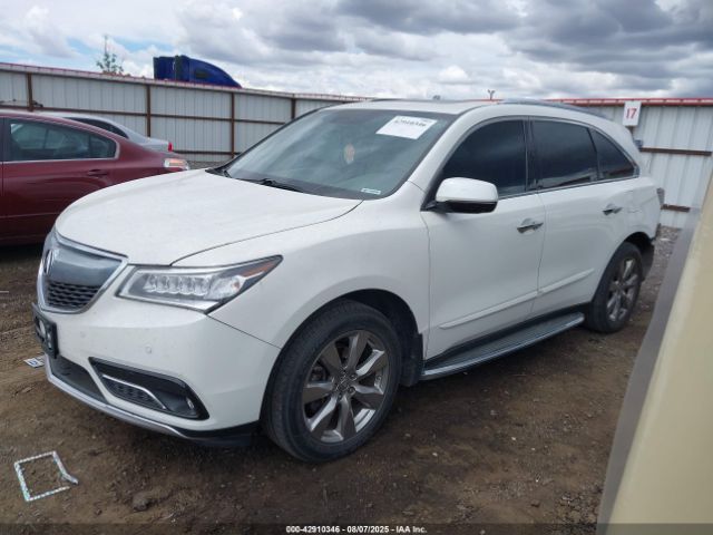 2014 ACURA MDX 5FRYD4H80EB007725 Photo 1