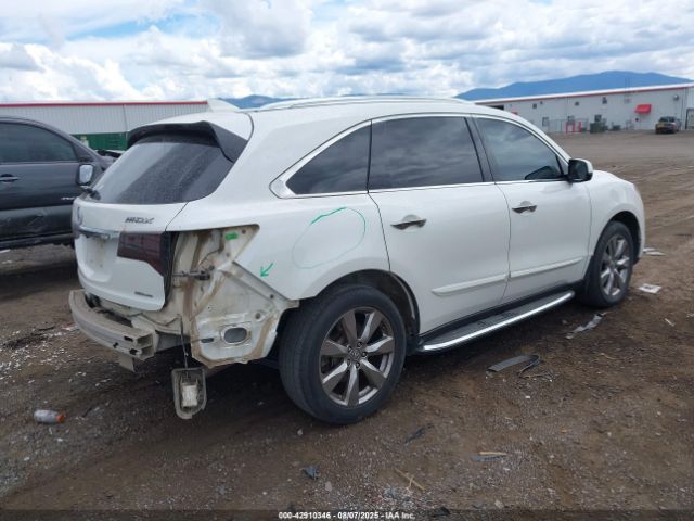 2014 ACURA MDX 5FRYD4H80EB007725 Photo 3